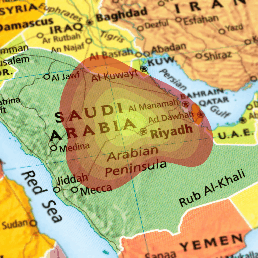 Heat Mapping Technology in Saudi Arabia